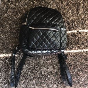 Black forever 21 mini backpack